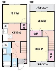 江古田3丁目戸建の物件間取画像